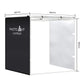 80cm Photo Light Box for Product Photography + 3 Colour Backdrops