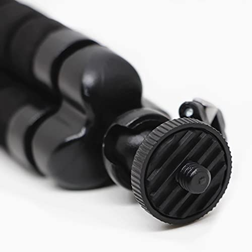 Mini Octopus Flexible Foam Tripod with Phone Clamp & Remote Control