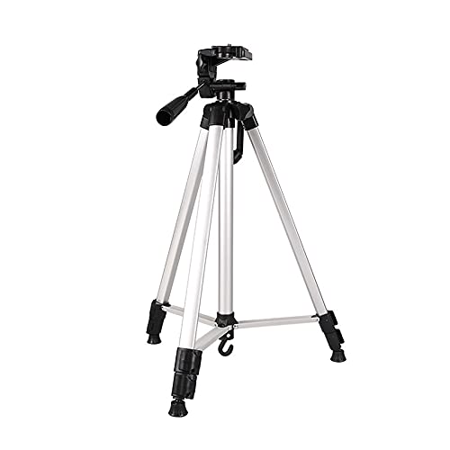 1.33m Adjustable Height Tripod with 3-Section Aluminium Alloy Tripod Mount and U-Shaped Tripod Head
