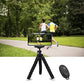 Mini Octopus Flexible Foam Tripod with Phone Clamp & Remote Control