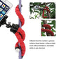 Mini Octopus Flexible Foam Tripod with Phone Clamp & Remote Control